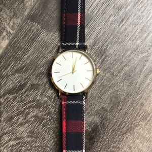 Plaid watch